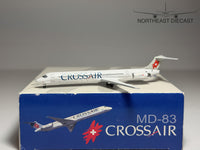 Crossair McDonnell Douglas MD-83 1:400 Dragon Wings HB-IUH (55369)