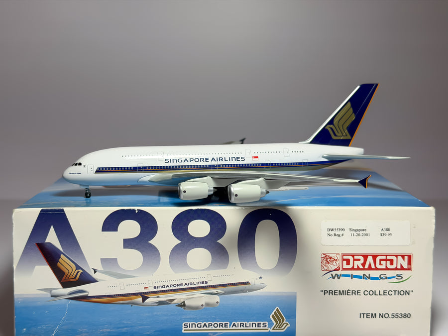 Singapore Airlines Airbus A380-800 1:400 Dragon Wings (55380)