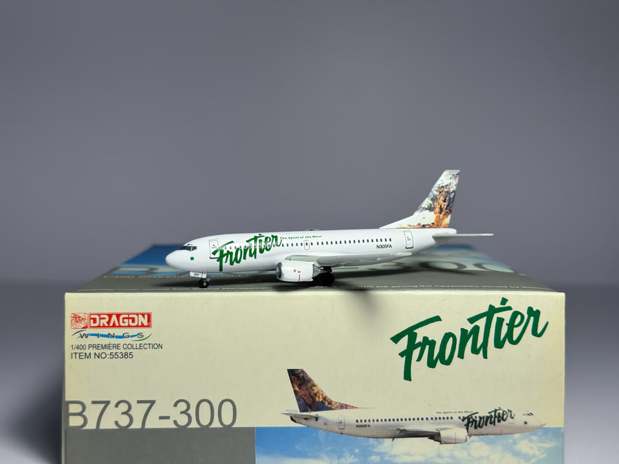 Frontier Airlines Boeing 737-300 1:400 Dragon Wings N305FA (55385)
