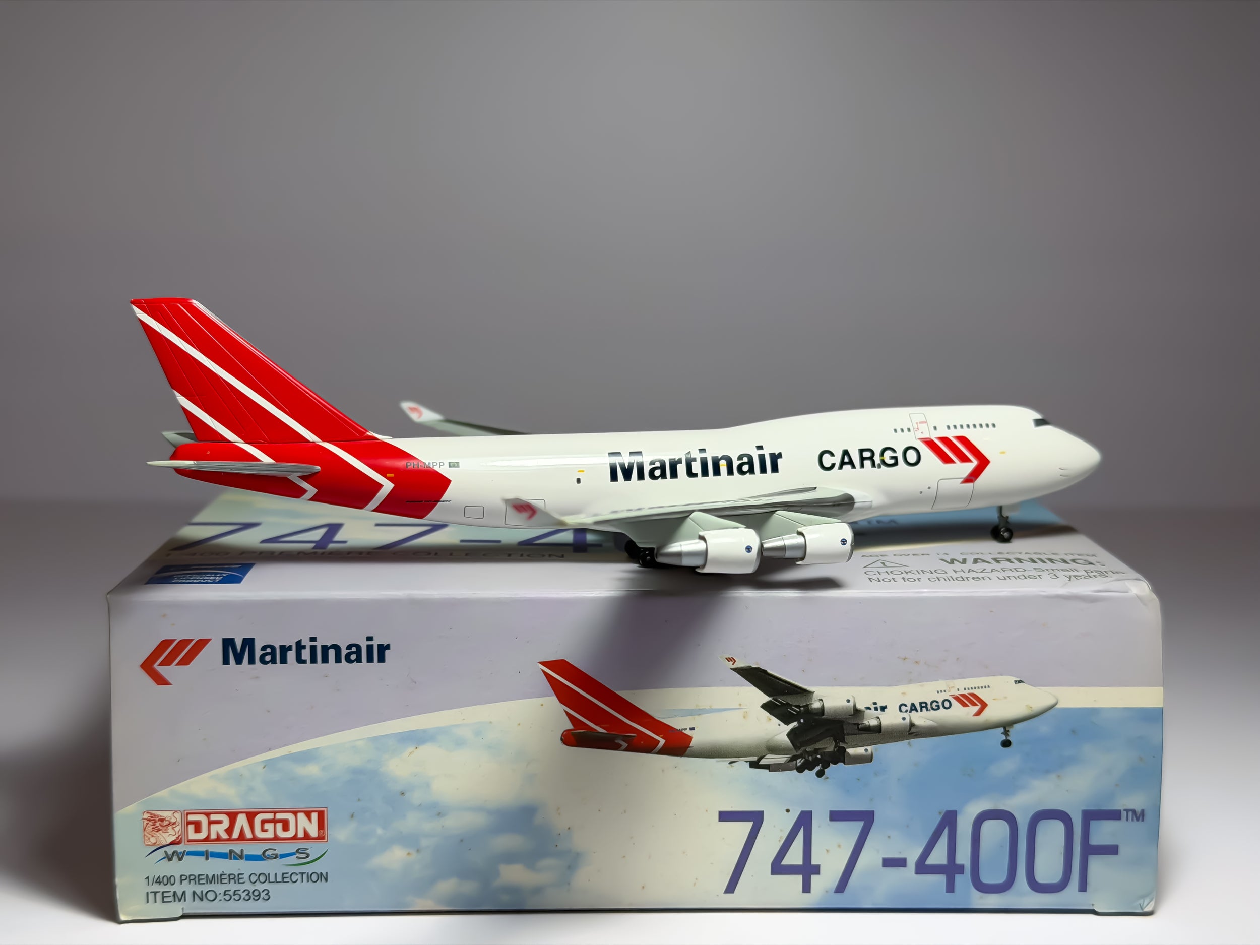 Martinair Cargo Boeing 747-400F 1:400 Dragon Wings PH-MPP (55393)
