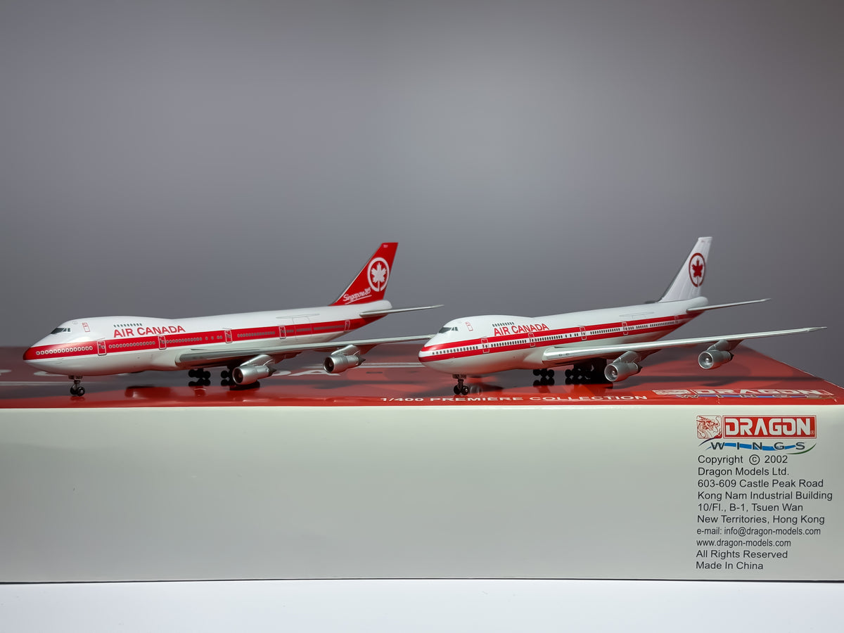 Air Canada Boeing 747-200 1:400 Dragon Wings C-GAGA & C-GAGB (55434)