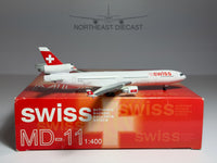 SWISS McDonnell Douglas MD-11 1:400 Dragon Wings HB-IWC (55435)