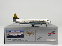 Continental Airlines Vickers Viscount 800 1:200 Herpa N246V (554398)