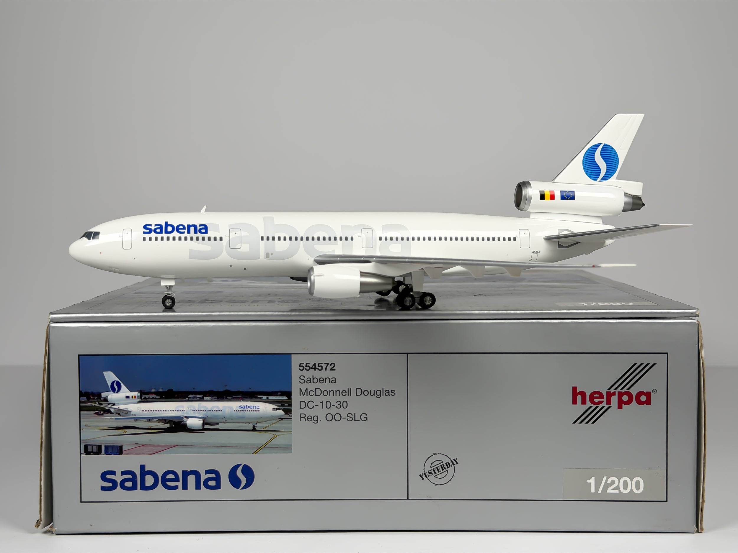 Sabena McDonnell Douglas DC-10-30 1:200 Herpa OO-SLG (554572)