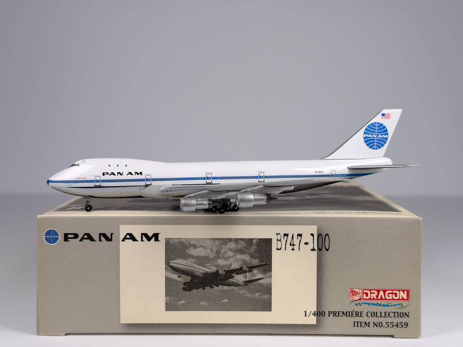 Pan American Boeing 747-100 1:400 Dragon Wings N736PA (55459)