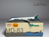 Reno Air McDonnell Douglas MD-83 1:400 Dragon Wings N823RA (55488B)