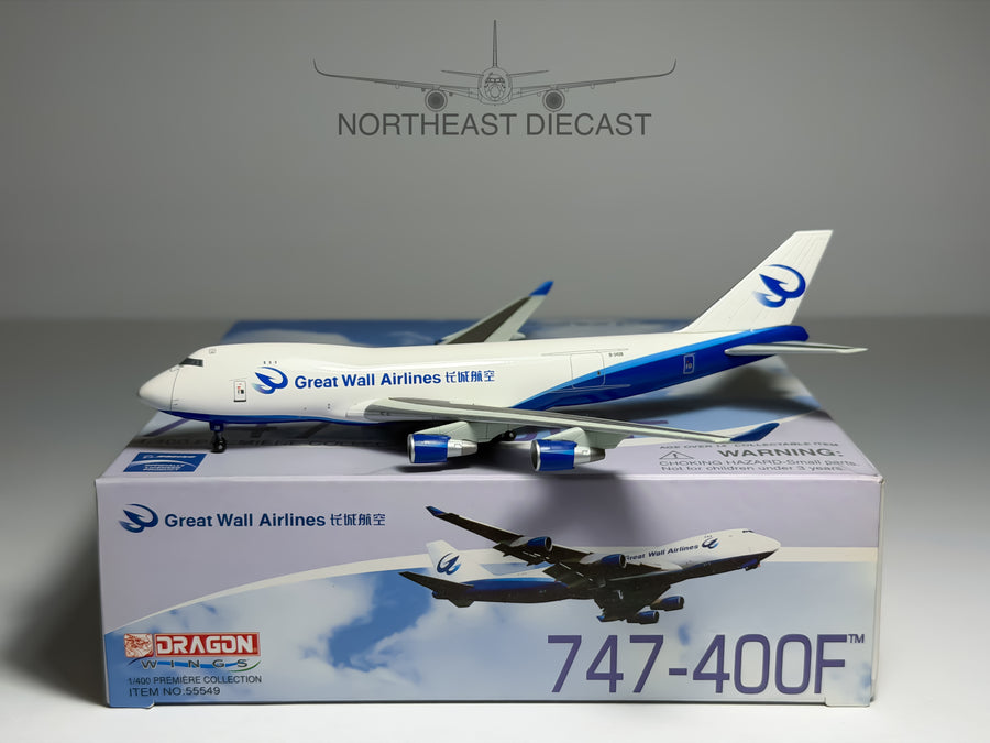 Great Wall Airlines Boeing 747-400F 1:400 Dragon Wings B-2428 (55549)