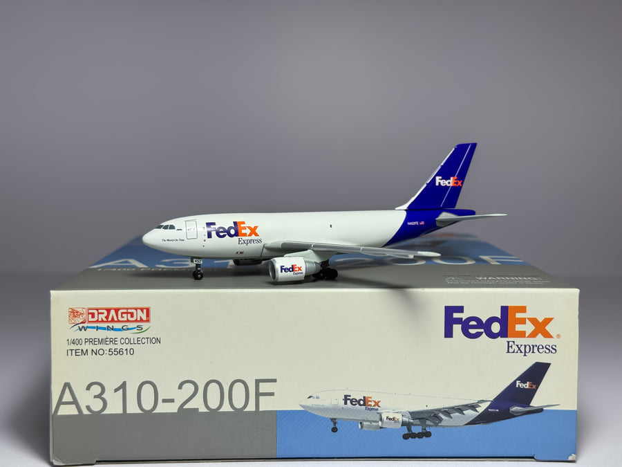 FedEx Express Airbus A310F 1:400 Dragon Wings N452FE (55610)