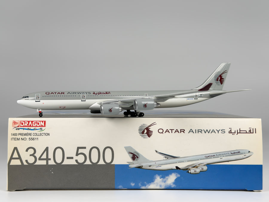 Qatar Airways Airbus A340-500 1:400 Dragon Wings F-WWTQ (55611)