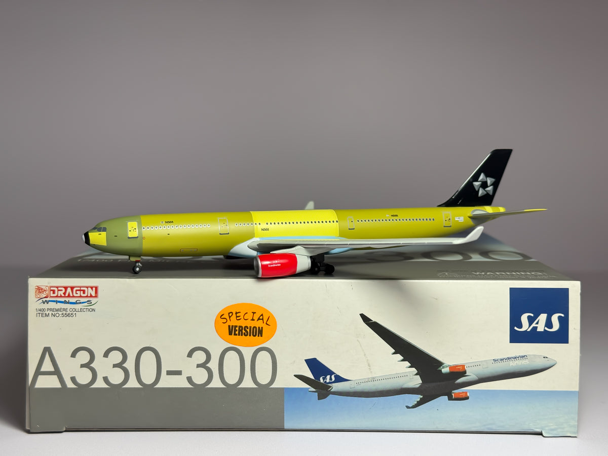 SAS Scandinavian Airbus A330-300 1:400 Dragon Wings F-WWYS (55651)