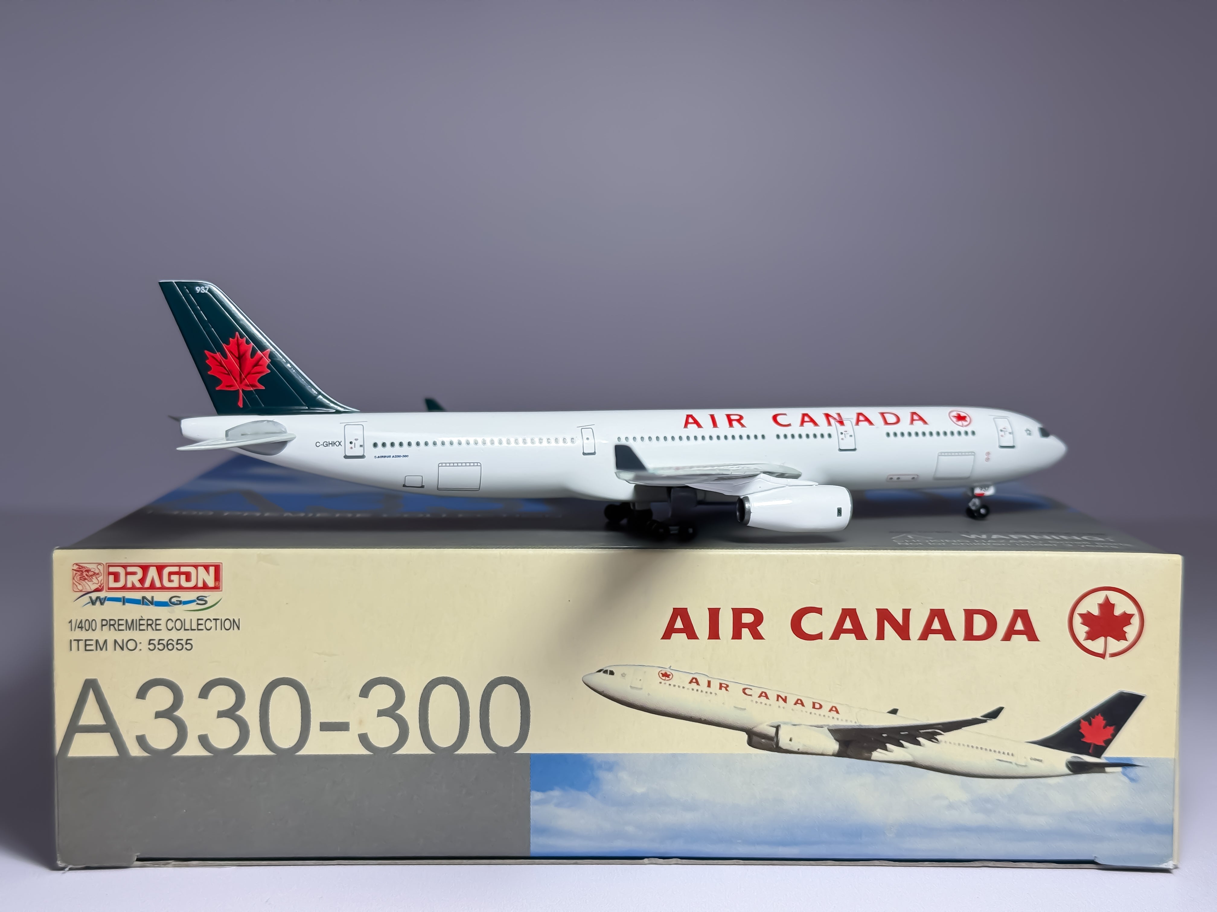 Air Canada Airbus A330-300 1:400 Dragon Wings C-GHKX (55655)