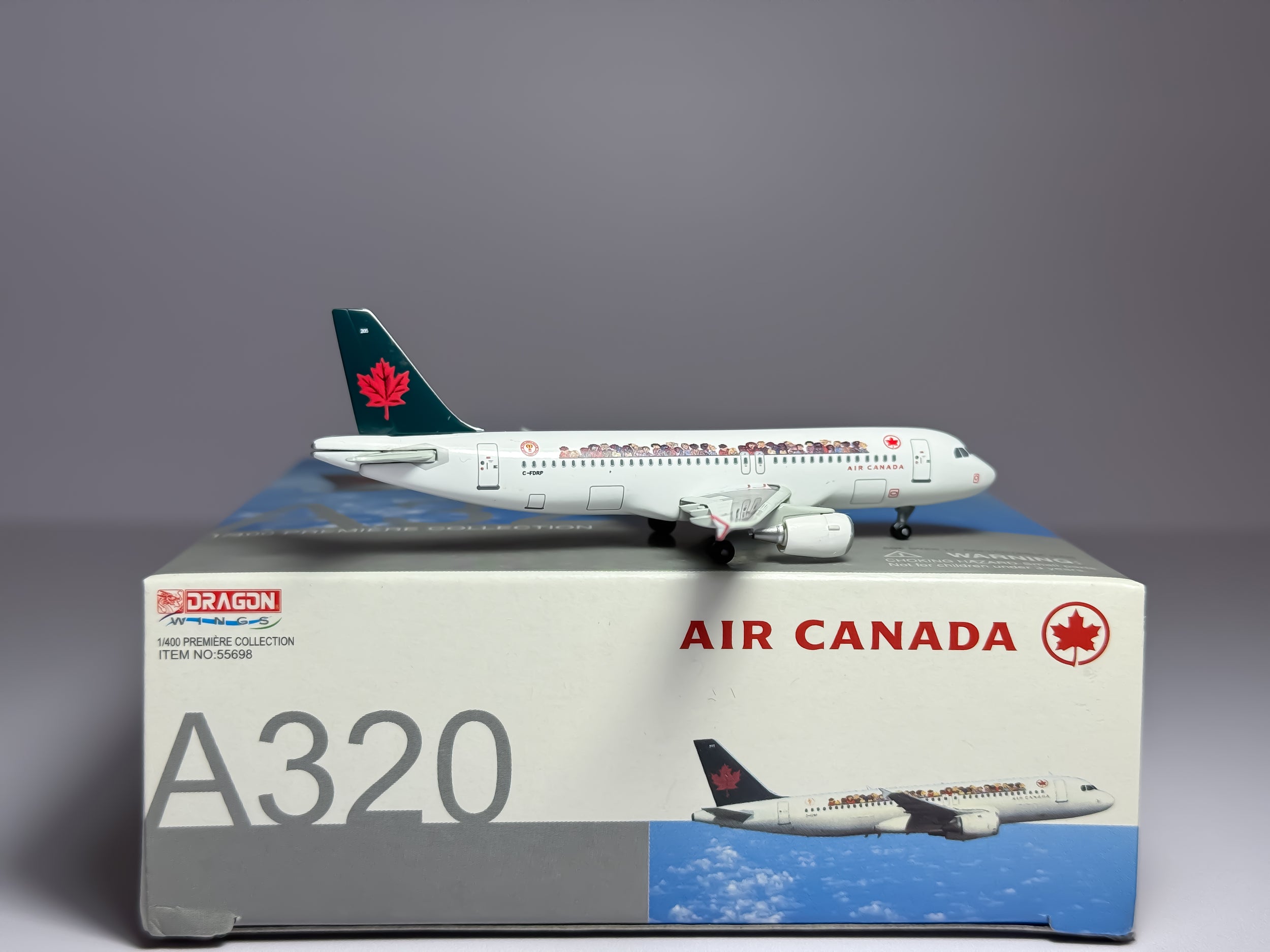 Air Canada Airbus A320 1:400 Dragon Wings C-FDRP (55698)