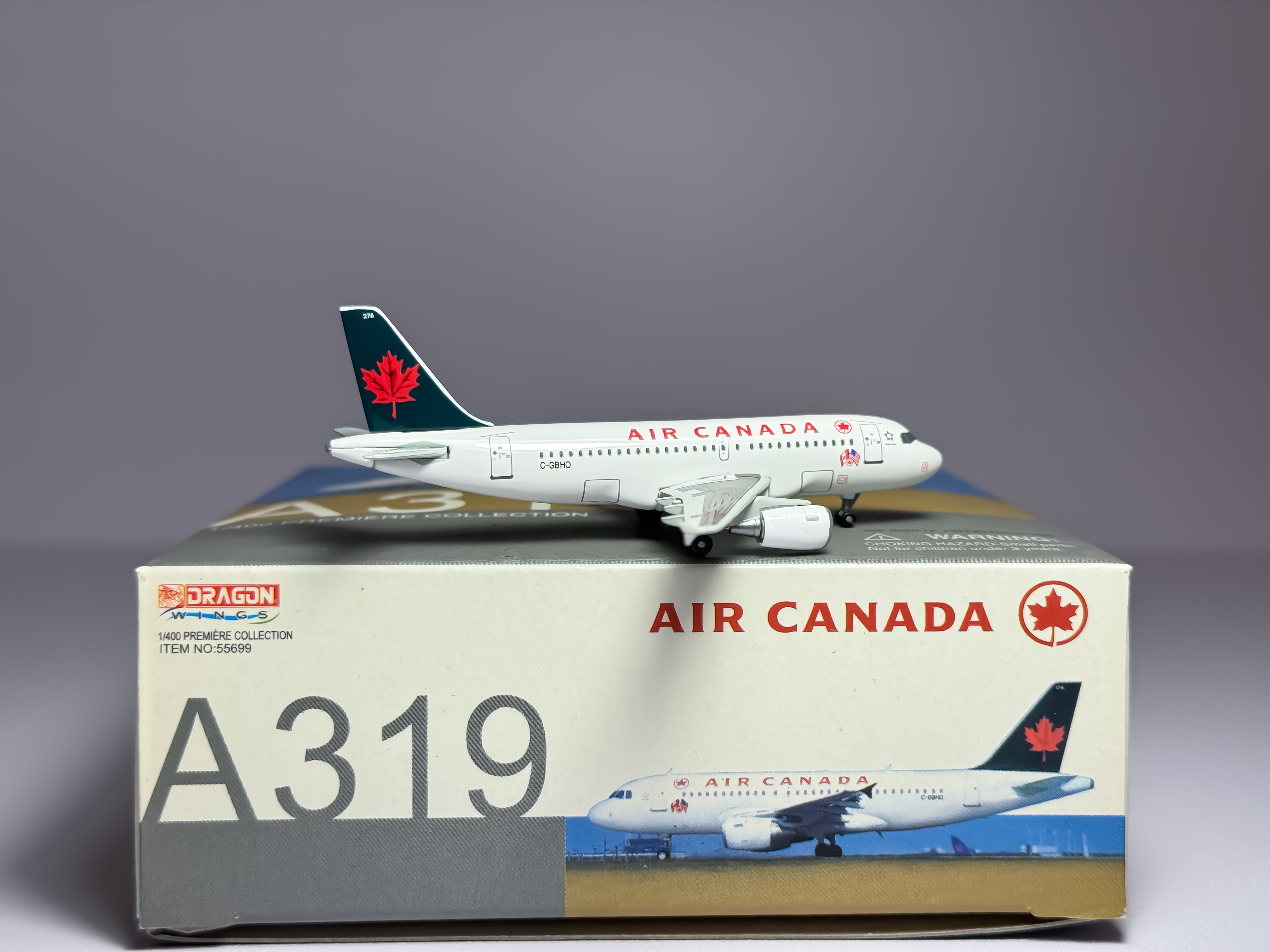 Air Canada Airbus A319 1:400 Dragon Wings C-GBHO (55699)