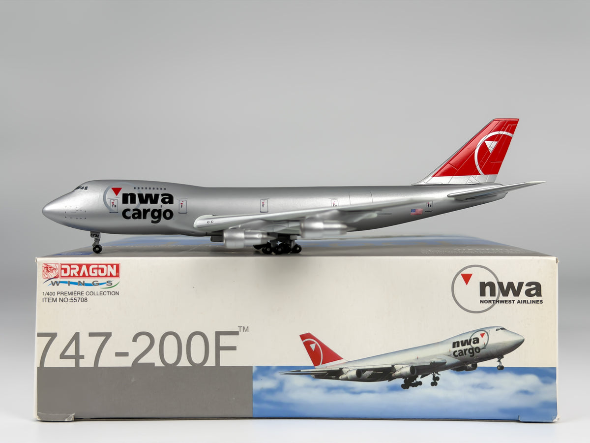 Northwest Cargo Boeing 747-200F 1:400 Dragon Wings N632NW (55708)