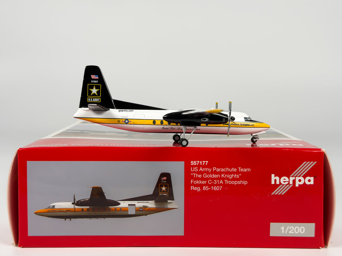 United States Army Fokker C-31 1:200 Herpa 85-1607 (557177)