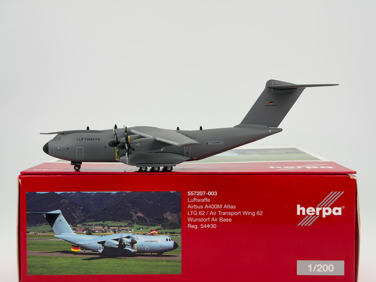 German Air Force Airbus A400M 1:200 Herpa 54+30 (557207-003)
