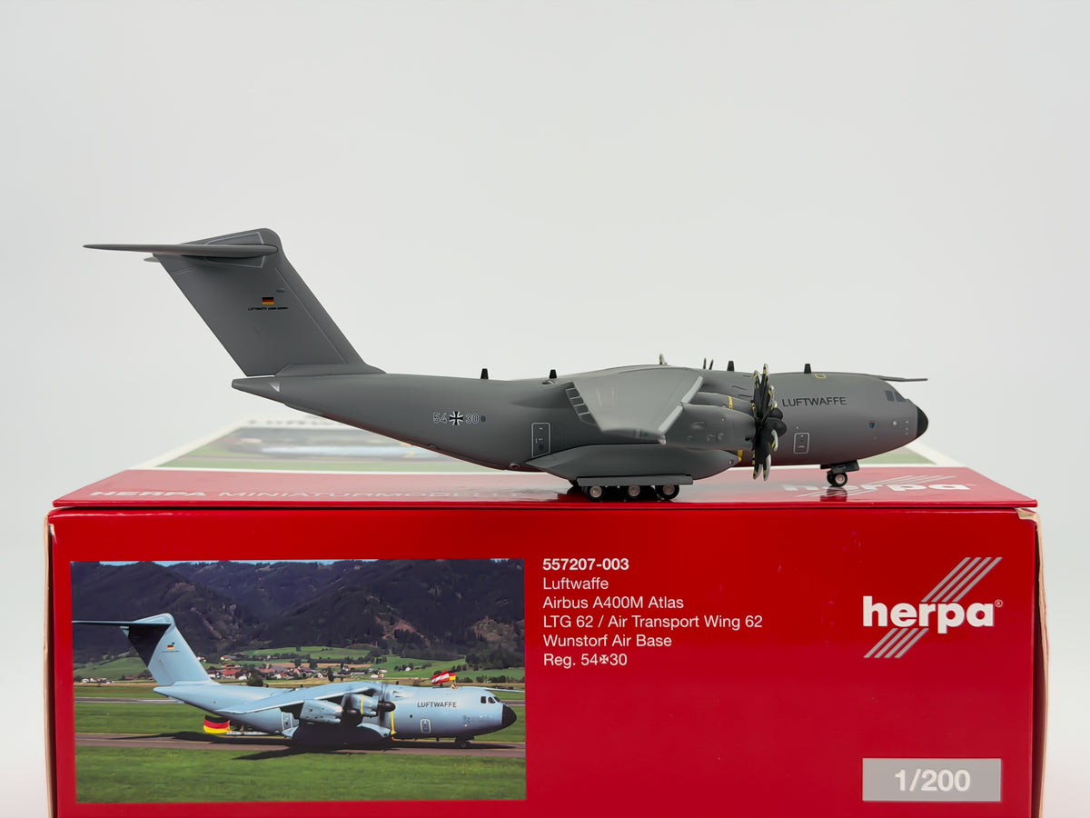 German Air Force Airbus A400M 1:200 Herpa 54+30 (557207-003)