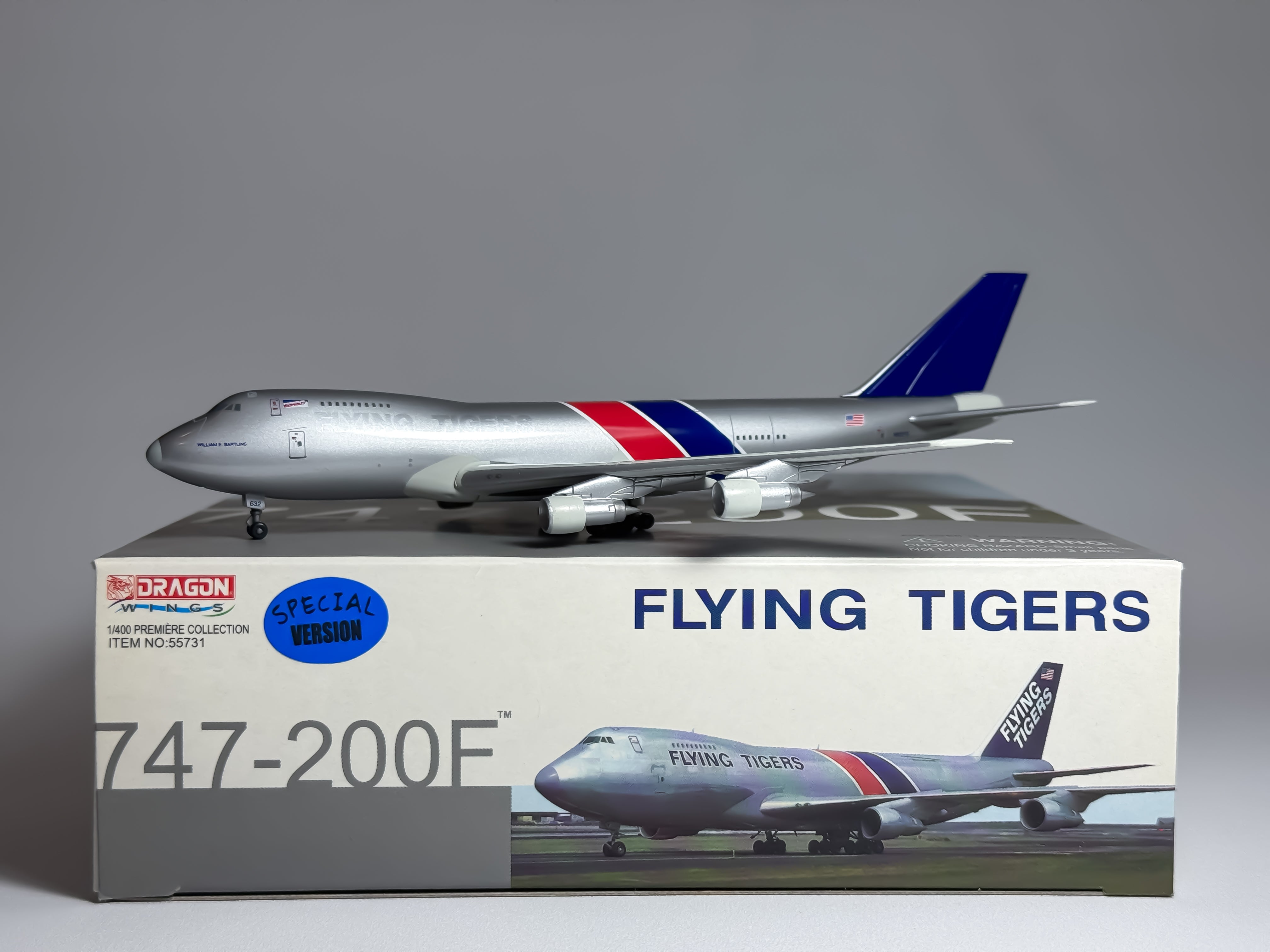 FedEx Express Boeing 747-200F 1:400 Dragon Wings N632FE (55731)
