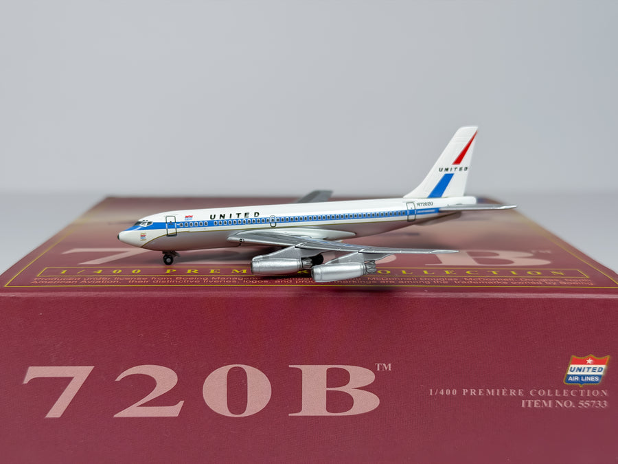 United Airlines Boeing 720 1:400 Dragon Wings N7202U (55733)