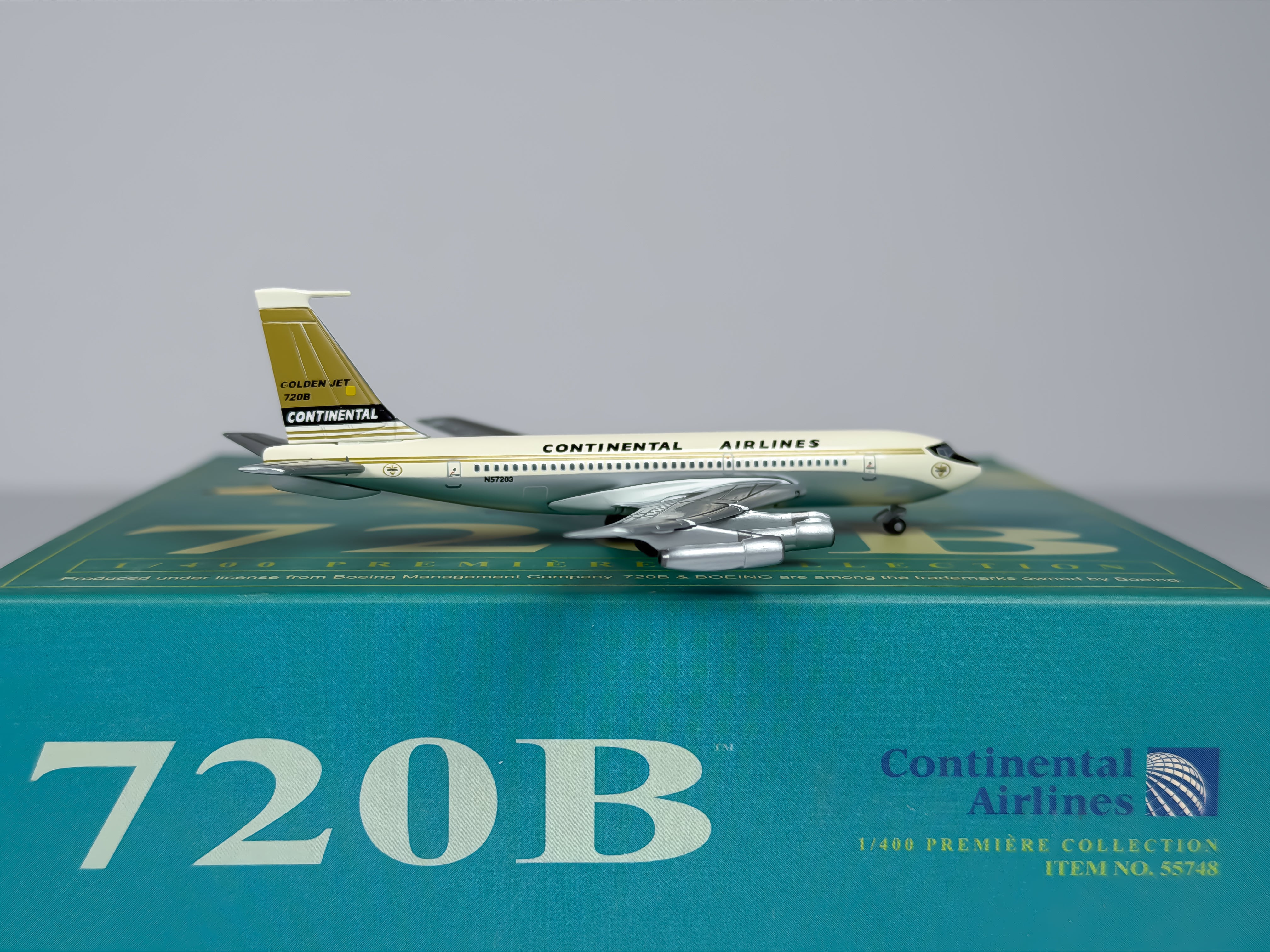 Continental Airlines Boeing 720 1:400 Dragon Wings N57203 (55748)