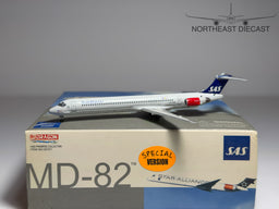 SAS Scandinavian Airlines McDonnell Douglas MD-82 1:400 Dragon Wings OY-KHR (55751)