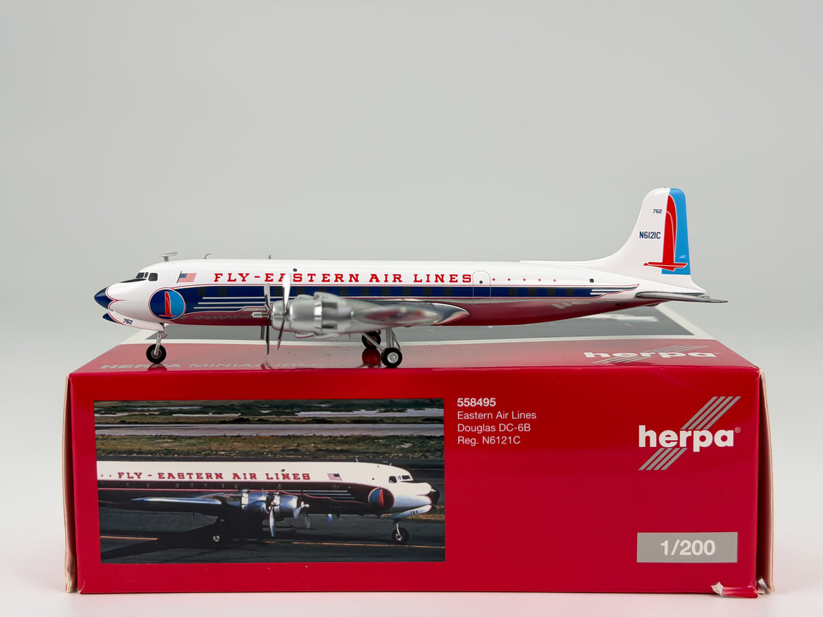 Eastern Air Lines Douglas DC-6 1:200 Herpa N6121C (558495)