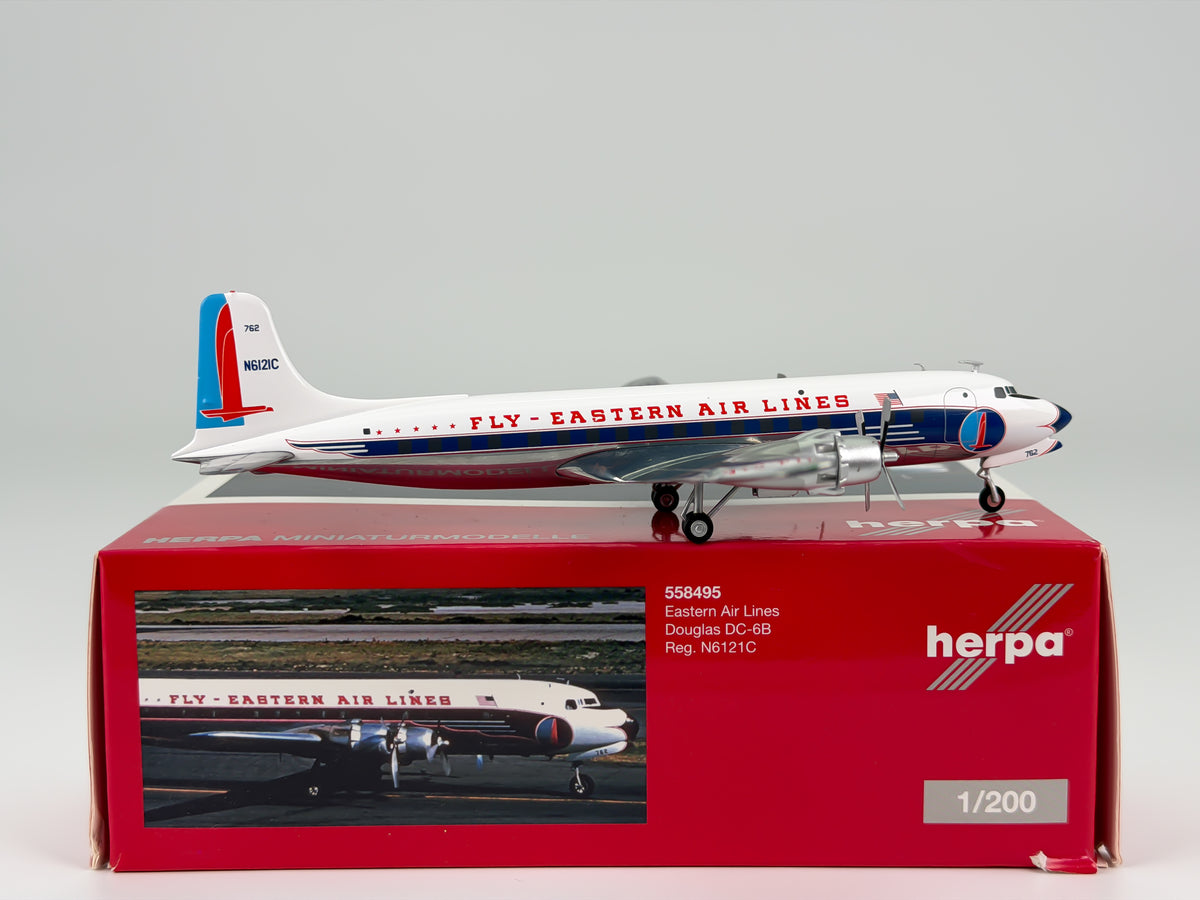 Eastern Air Lines Douglas DC-6 1:200 Herpa N6121C (558495)