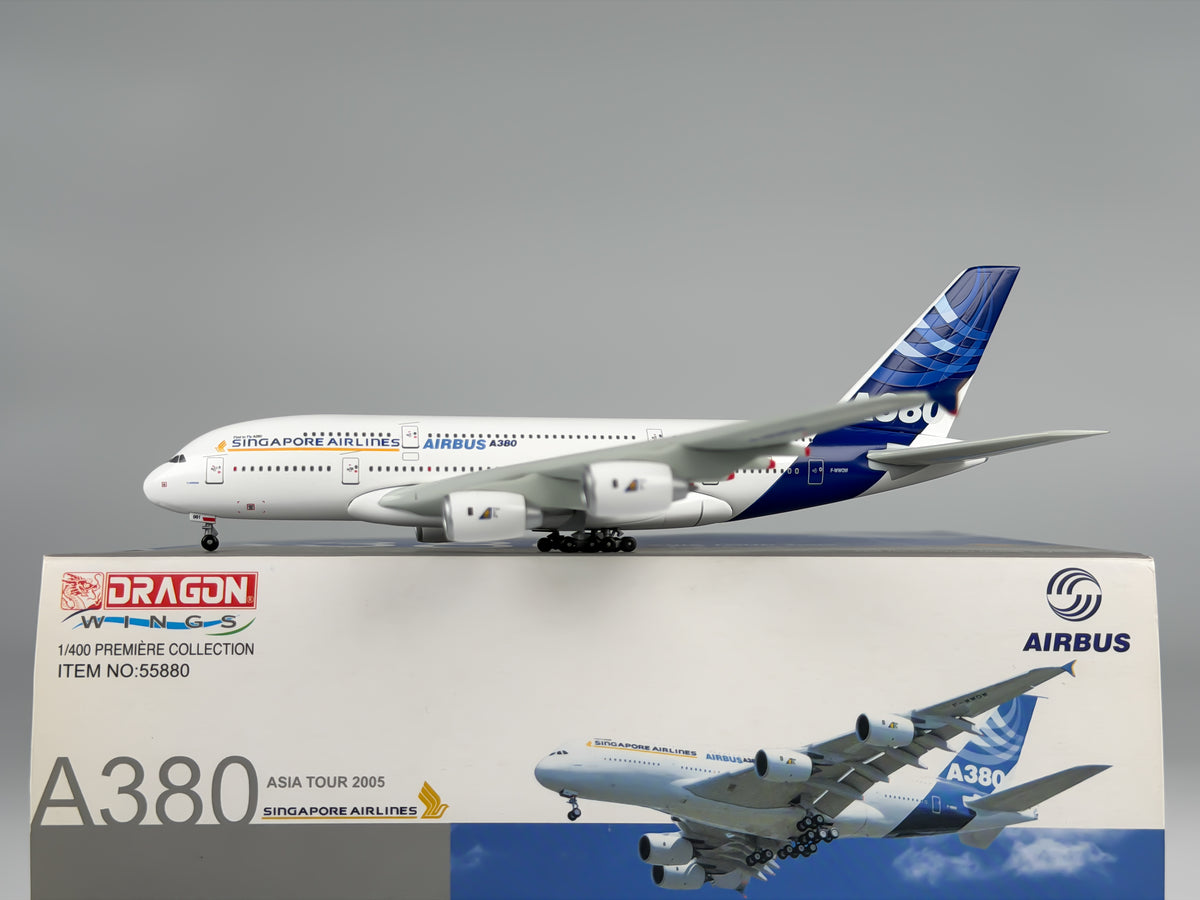 Singapore Airlines Airbus A380-800 1:400 Dragon Wings F-WWOW (55880)