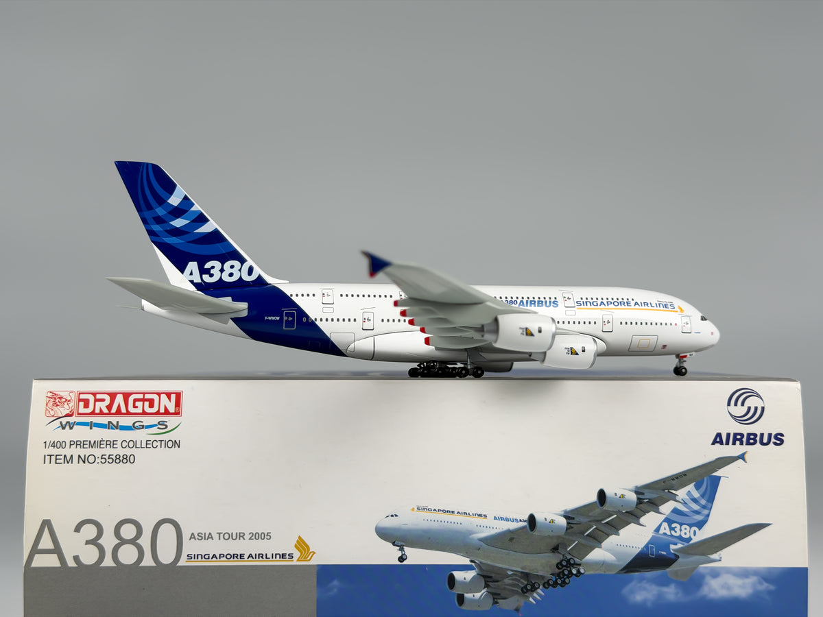 Singapore Airlines Airbus A380-800 1:400 Dragon Wings F-WWOW (55880)