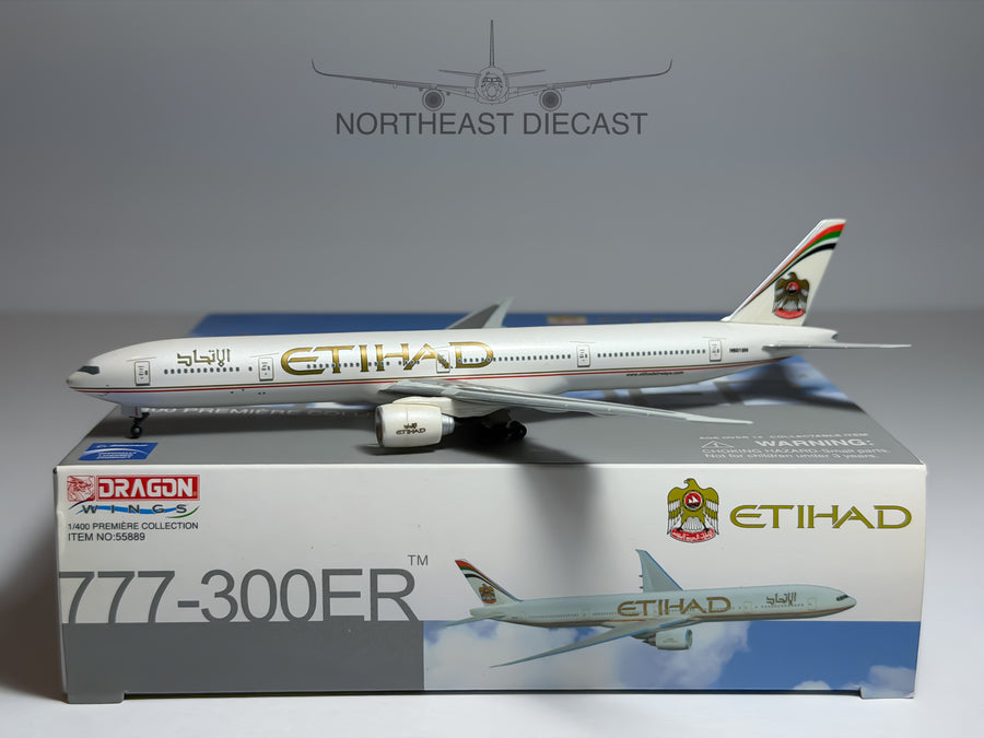 Etihad Cargo Boeing 777-300ER 1:400 Dragon Wings N6018N (55889)