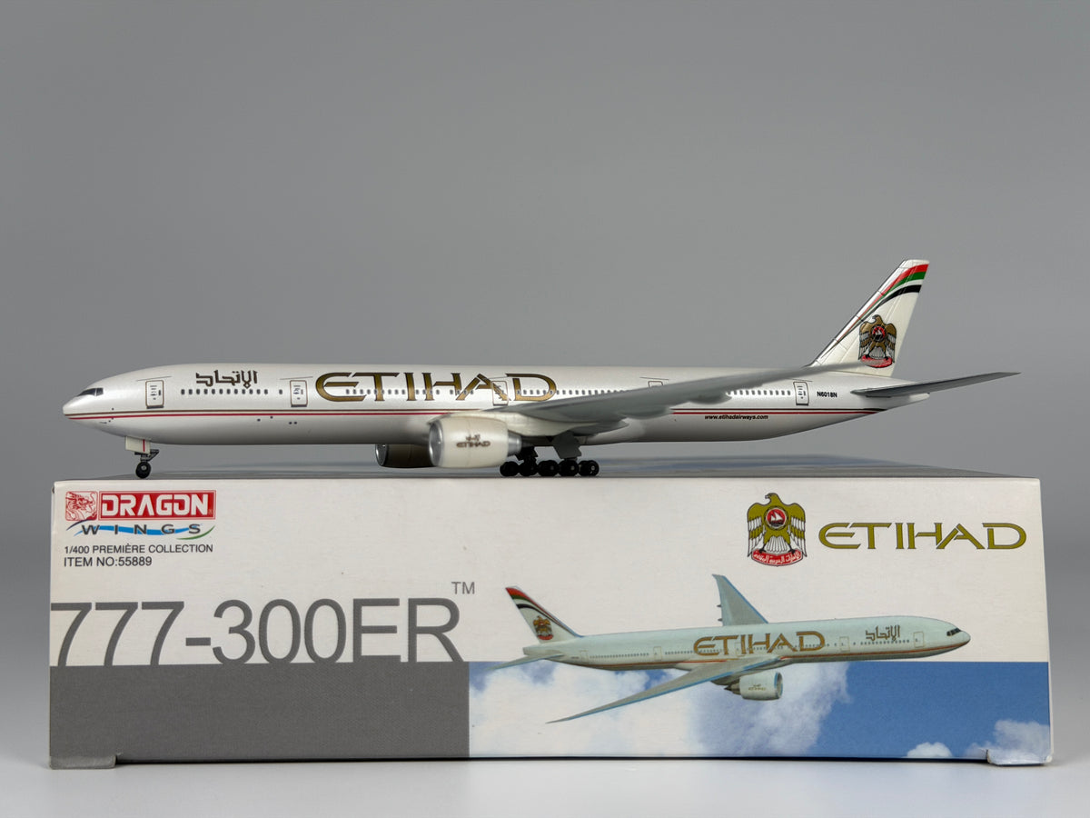 Etihad Cargo Boeing 777-300ER 1:400 Dragon Wings N6018N (55889)