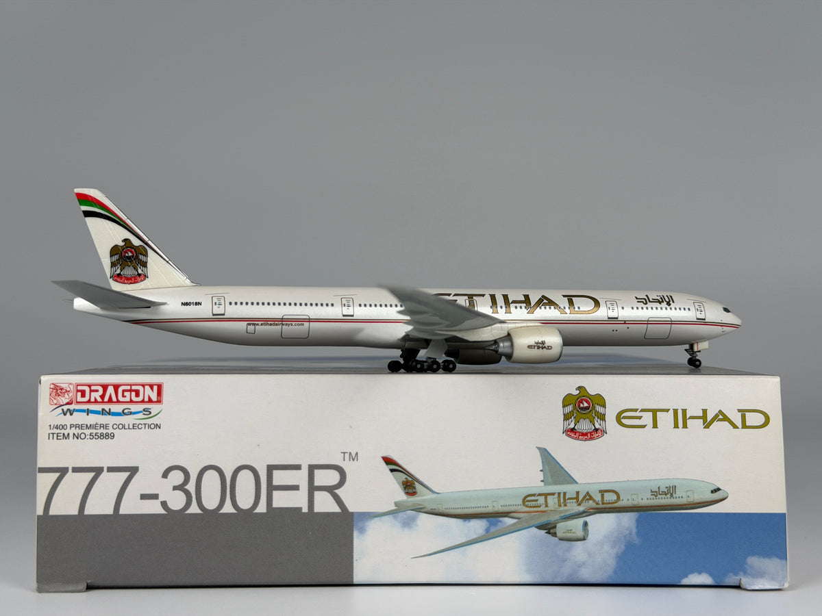 Etihad Cargo Boeing 777-300ER 1:400 Dragon Wings N6018N (55889)