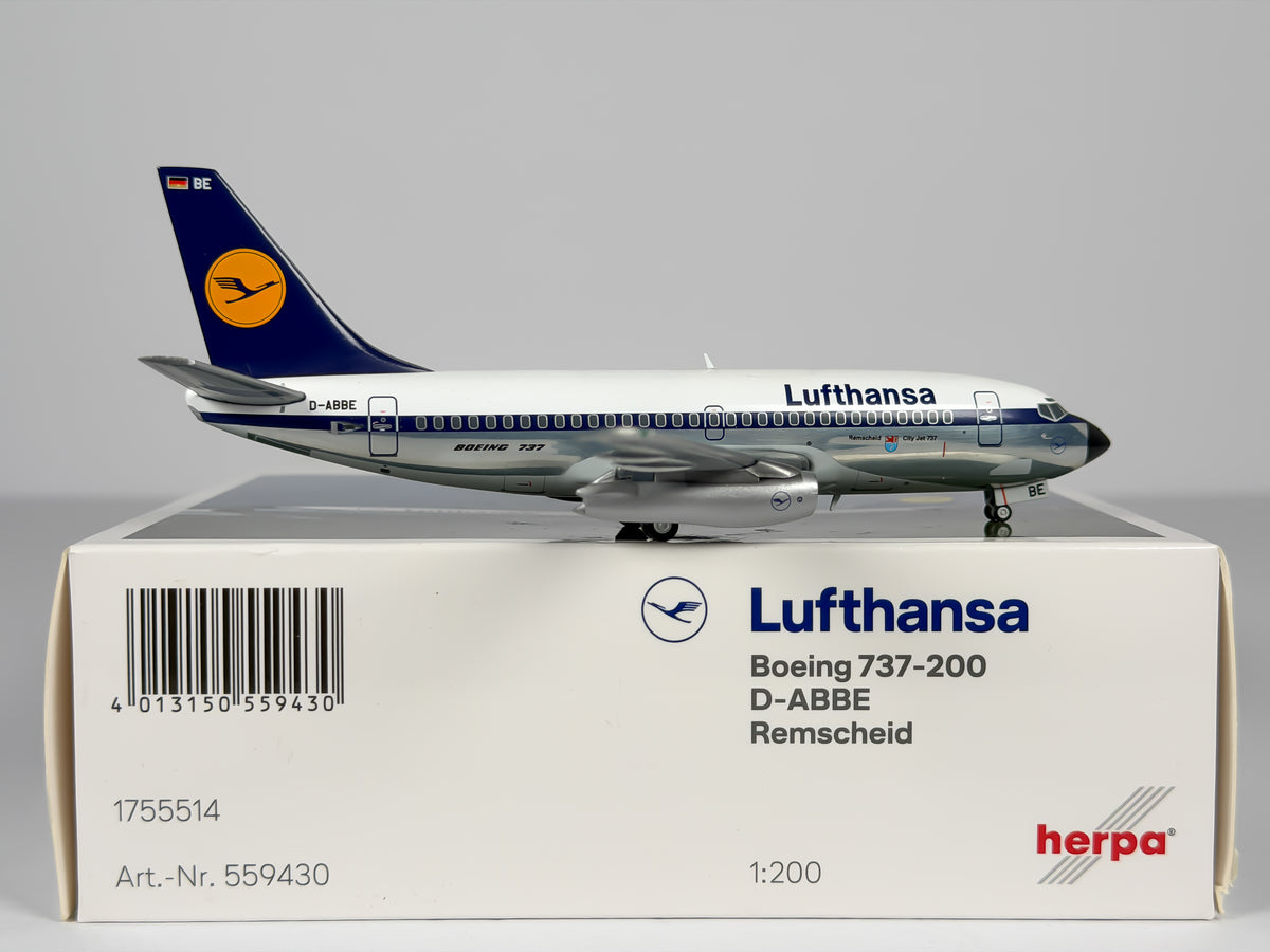 Lufthansa Boeing 737-200 1:200 Herpa D-ABBE (559430)