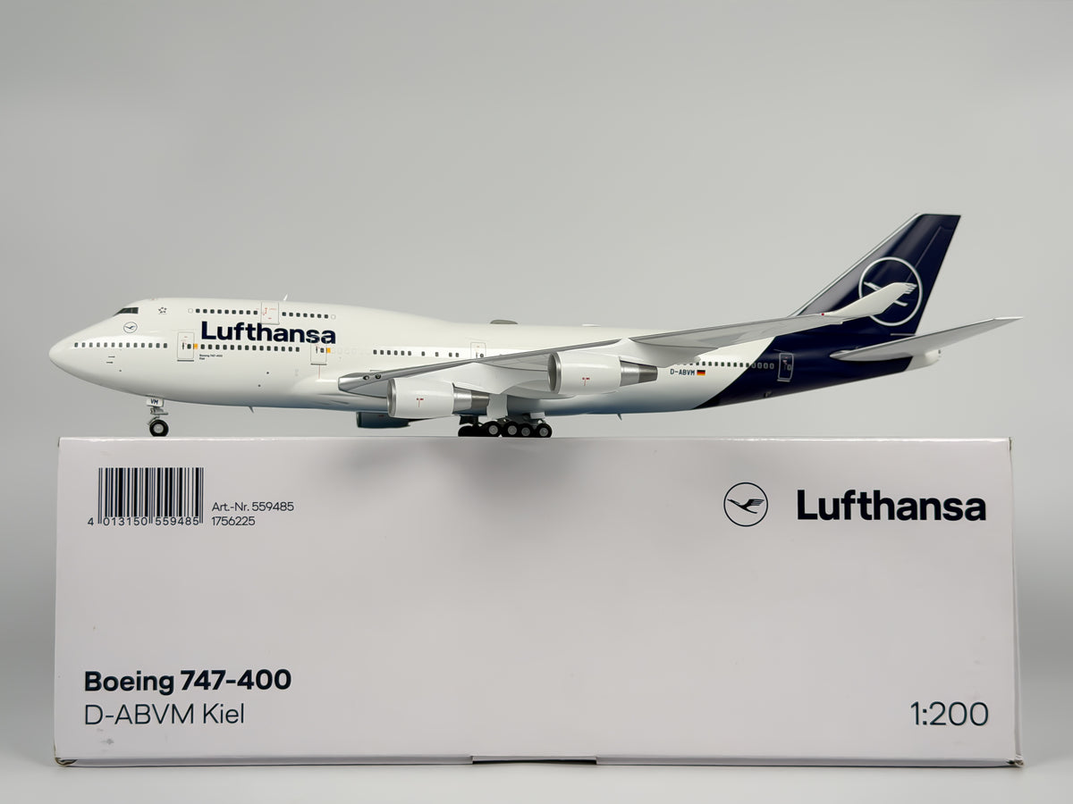 Lufthansa Boeing 747-400 1:200 Herpa D-ABVM (559485)