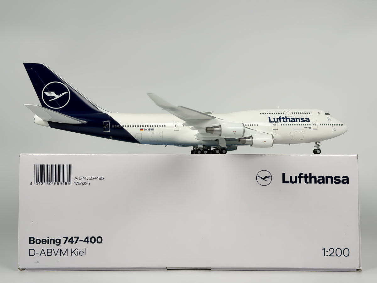 Lufthansa Boeing 747-400 1:200 Herpa D-ABVM (559485)