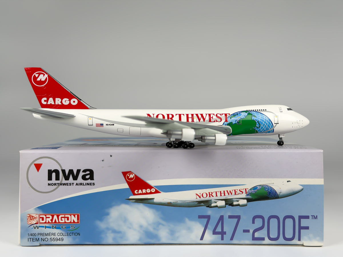 Northwest Cargo Boeing 747-200F 1:400 Dragon Wings N645NW (55949)