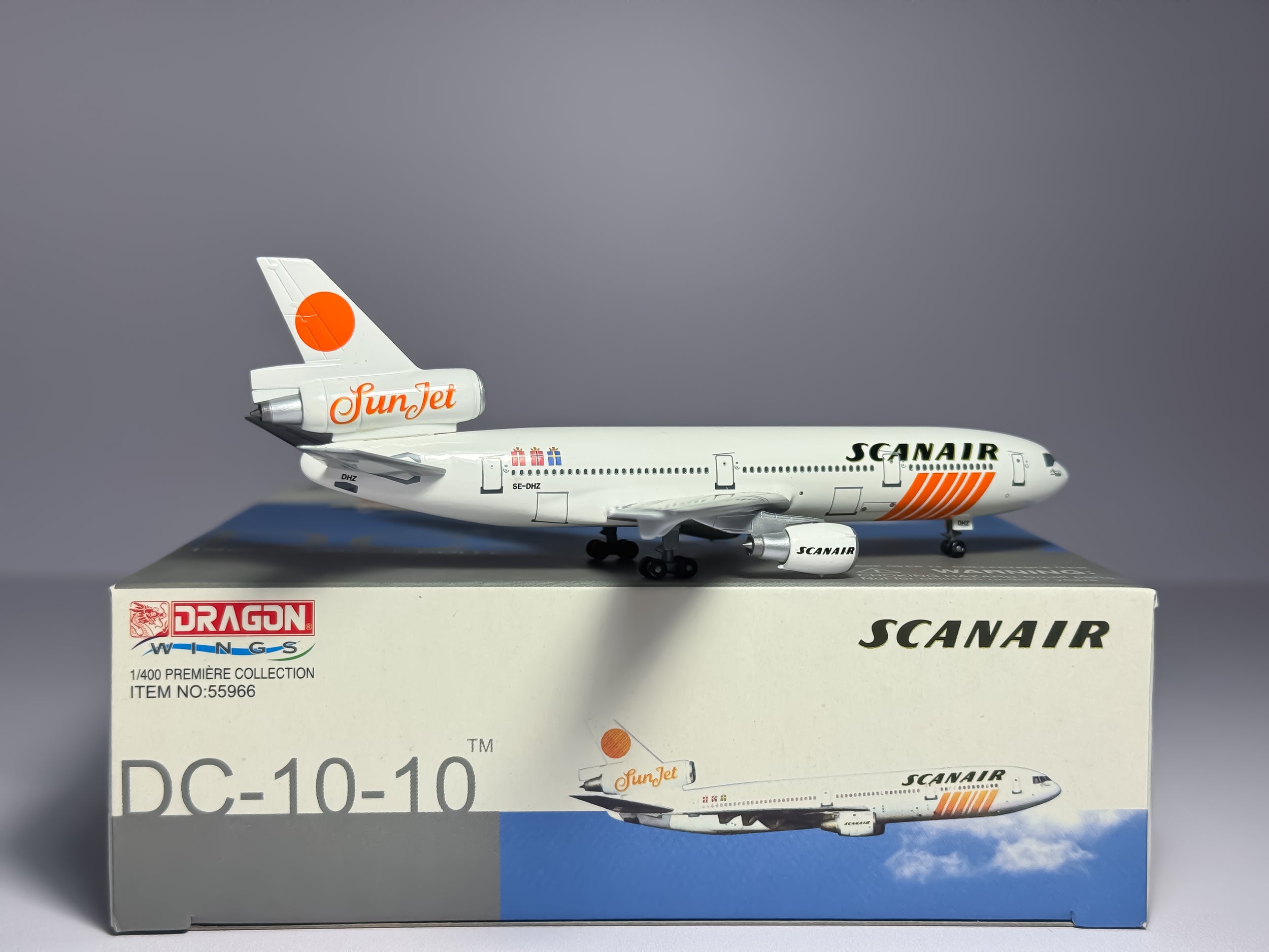 Scanair McDonnell Douglas DC-10-10 1:400 Dragon Wings SE-DHZ (55966)