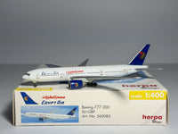 Egyptair Boeing 777-200 1:400 Herpa SU-GBP (560085)