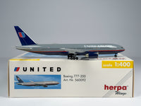 United Airlines Boeing 777-200 1:400 Herpa (560092)