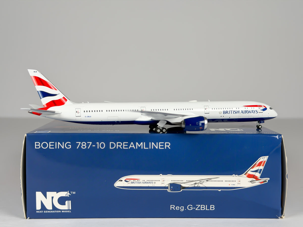 British Airways Boeing 787-10 1:400 NG Models G-ZBLB (56009)
