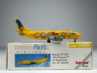 Western Pacific Airlines Boeing 737-300 1:400 Herpa N949WP (560238)