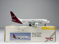 British World Airlines Boeing 737-300 1:400 Herpa G-OBWZ (560313)
