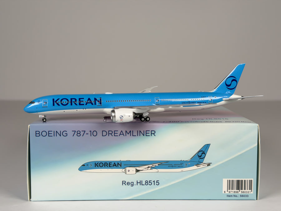 Korean Air Boeing 787-10 1:400 NG Models HL8515 (56033)