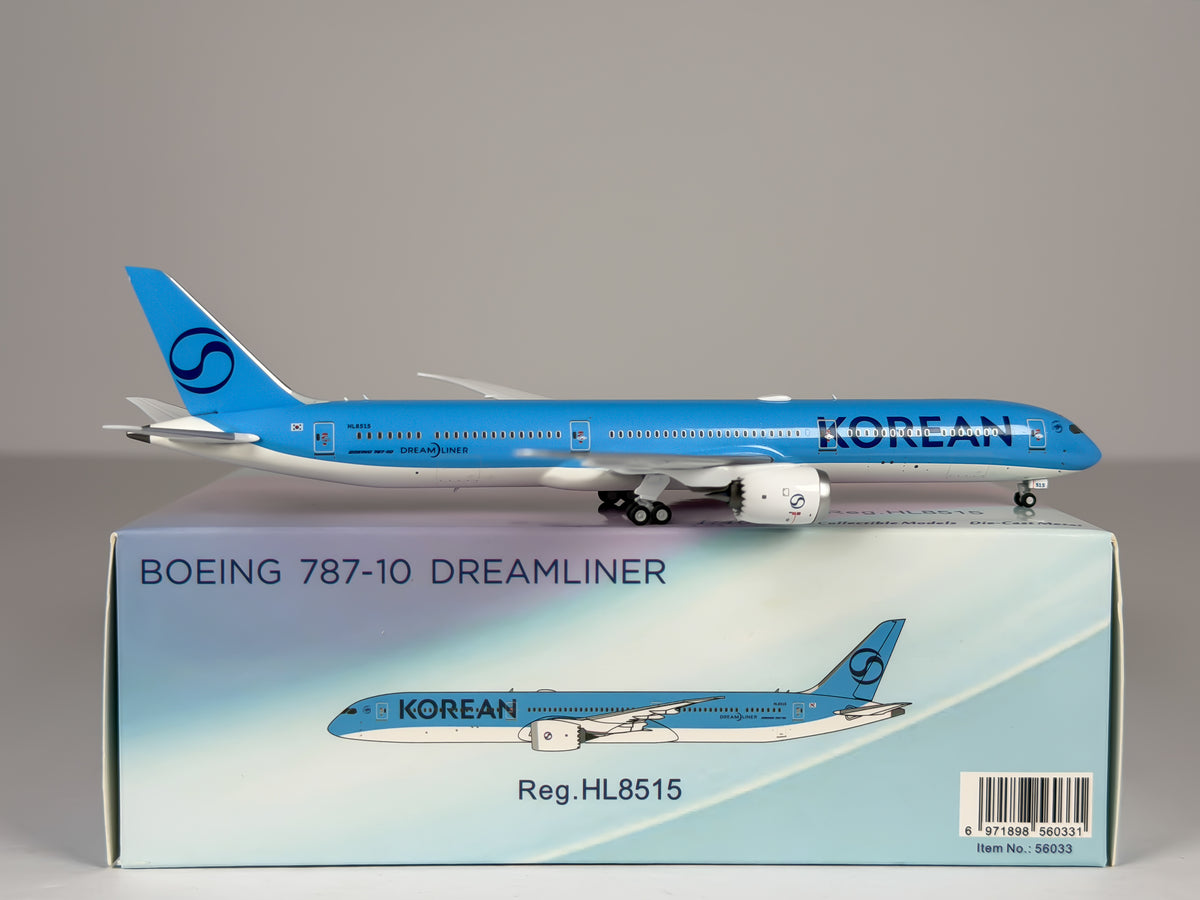 Korean Air Boeing 787-10 1:400 NG Models HL8515 (56033)