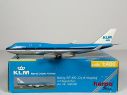 KLM Asia Boeing 747-400 1:400 Herpa PH-BFH (560368)