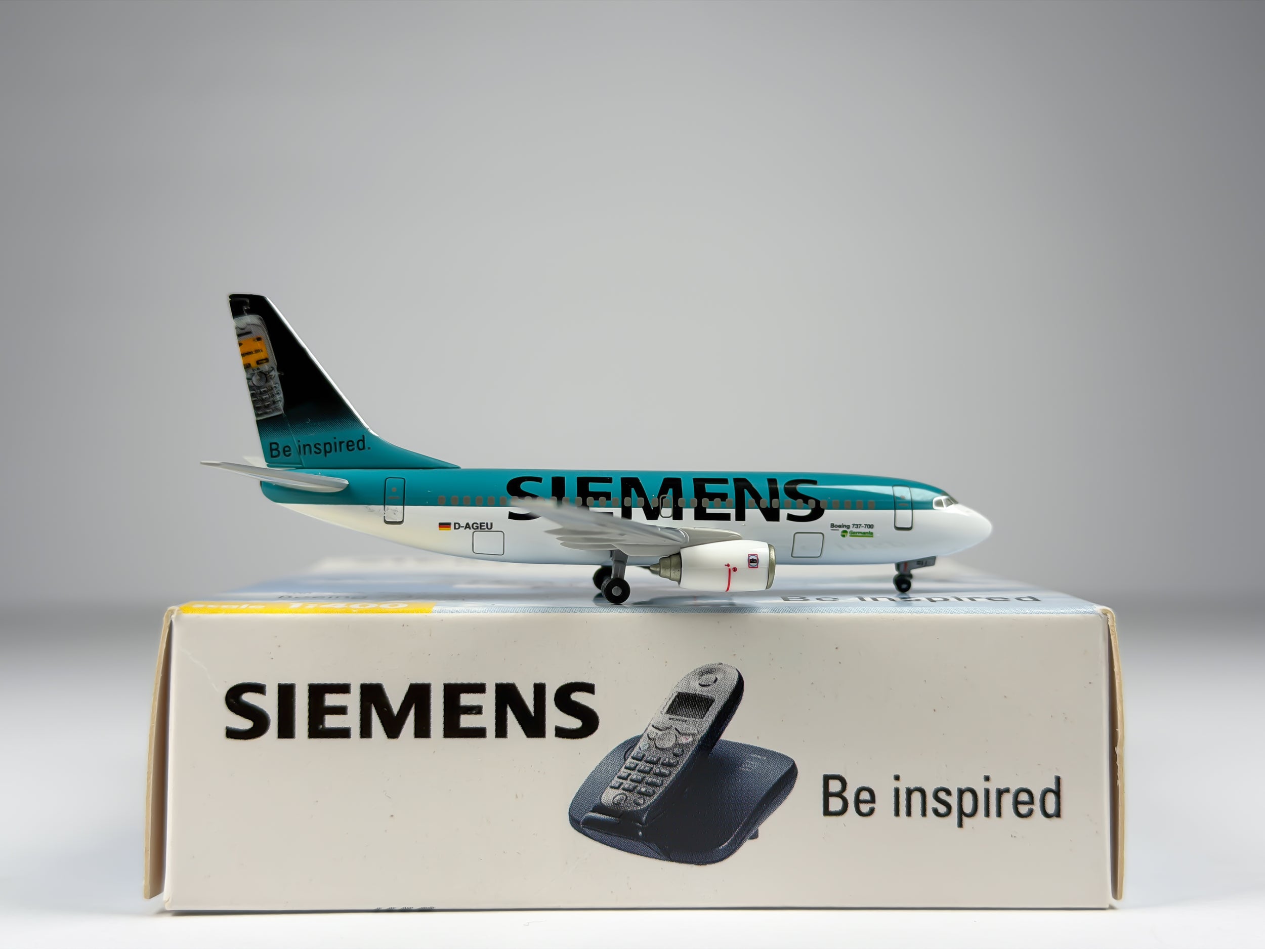 Germania Boeing 737-700 1:400 Herpa D-AGEU (560382)