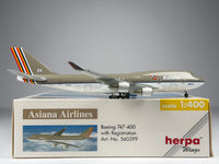 Asiana Airlines Boeing 747-400 1:400 Herpa HL7413 (560399)
