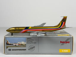 Ecuatoriana Boeing 707-300F 1:400 Herpa HC-BGP (560573)