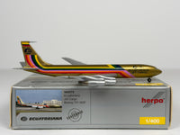 Ecuatoriana Boeing 707-300F 1:400 Herpa HC-BGP (560573)