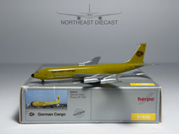 German Cargo Boeing 707-320C 1:400 Herpa D-ABUA (560610)
